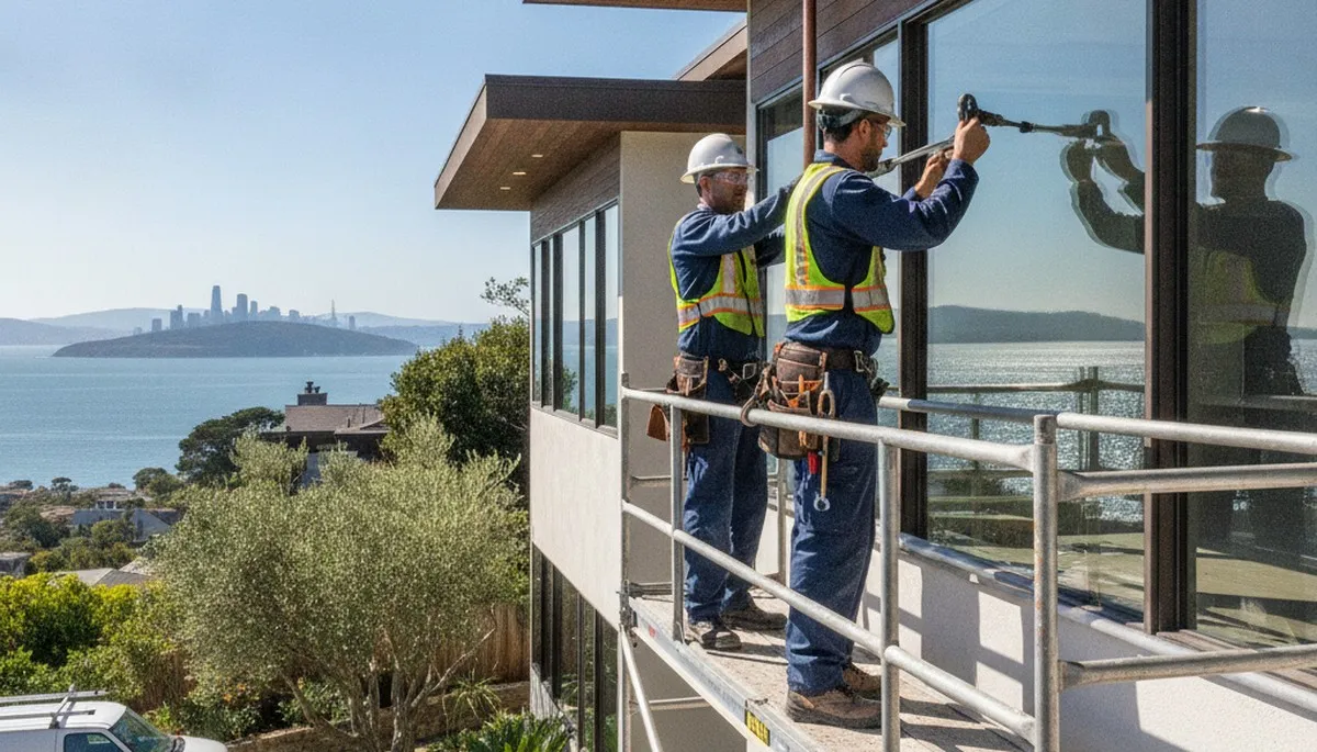 Plumber repairing a pipe in Berkeley, CA for plumbing service at plumberberkeleyca-new.com